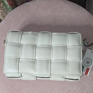 New Viola Castellani Leather Bag Made In Italy